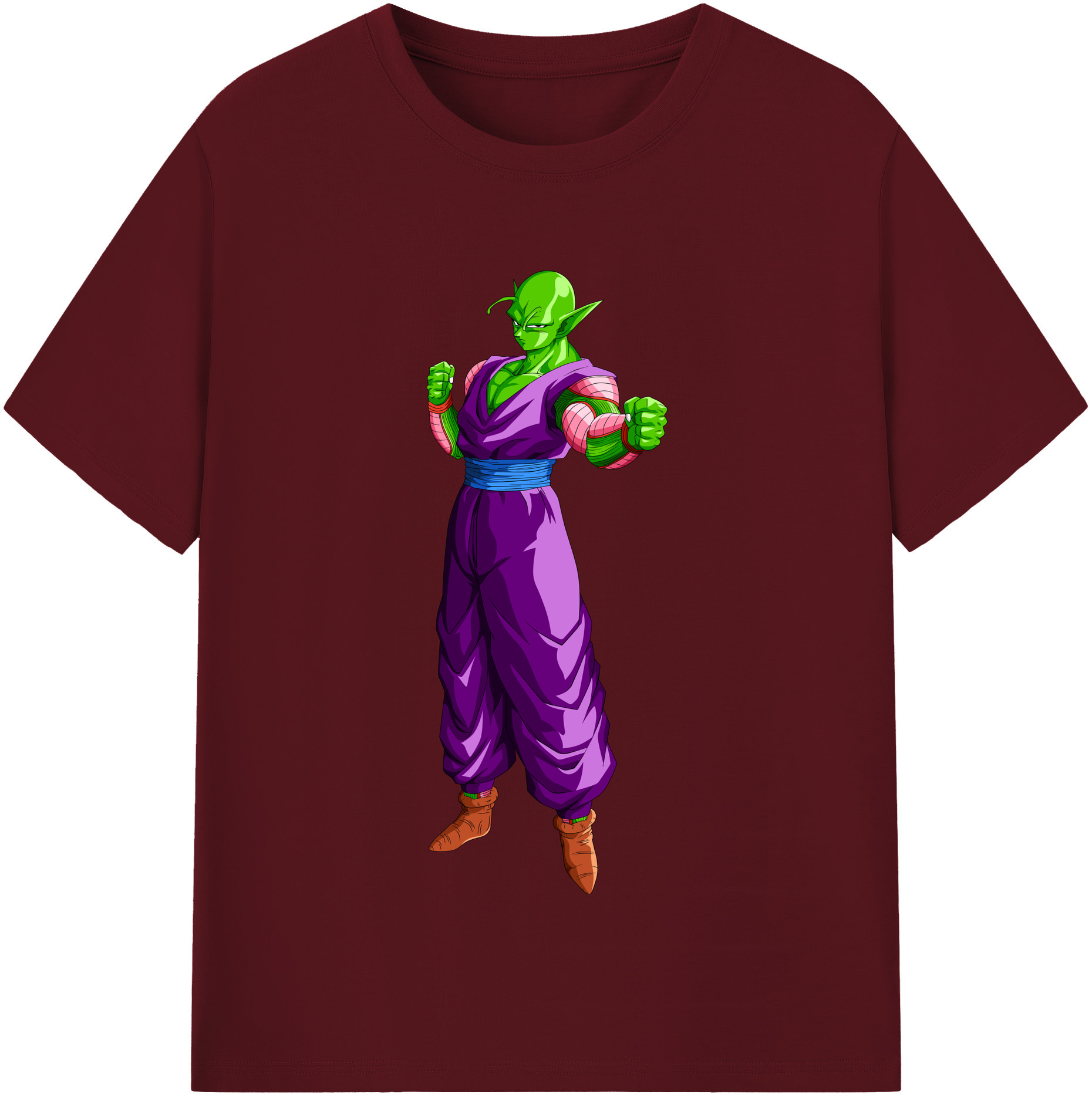 （画像用） ドラゴンボール ピッコロ DRAGON BALL Piccolo 綿100％半袖Tシャツ（フロントプリント）
